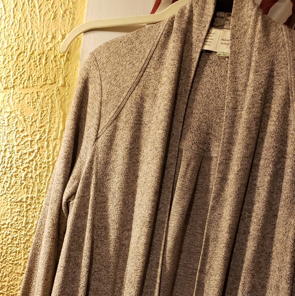 Heathered grey and black cardigan - Picture 4 of 7